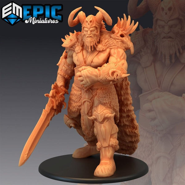 Frost Giant 3D-printed model