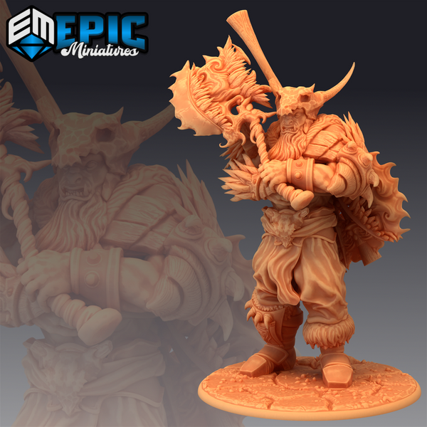 Frost Giant 3D-printed model