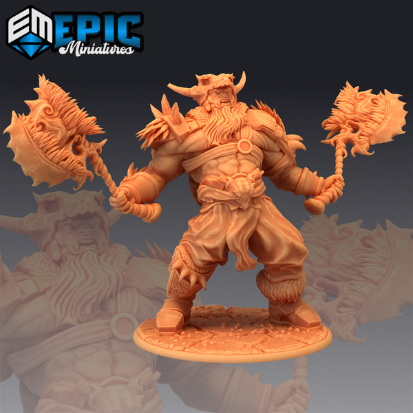 Frost Giant 3D-printed model