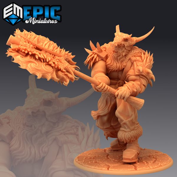 Frost Giant 3D-printed model