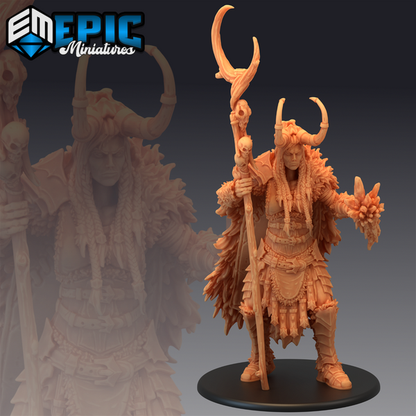 Frost Giantess 3D-printed model