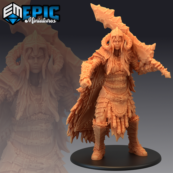 Frost Giantess 3D-printed model