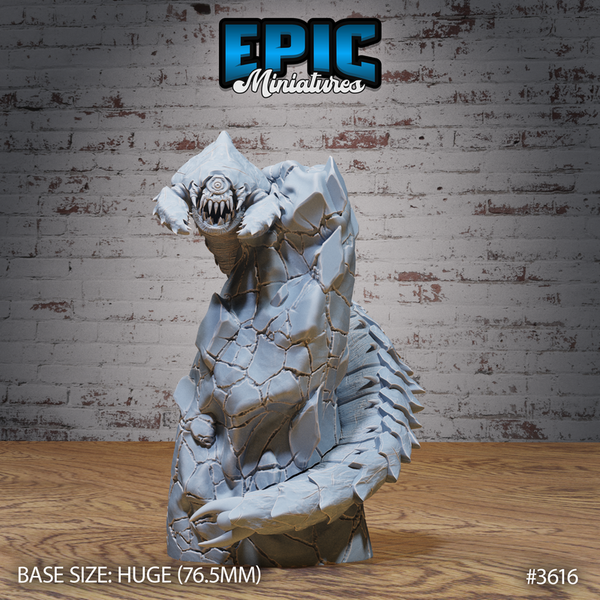 Frost Worm 3D-printed model