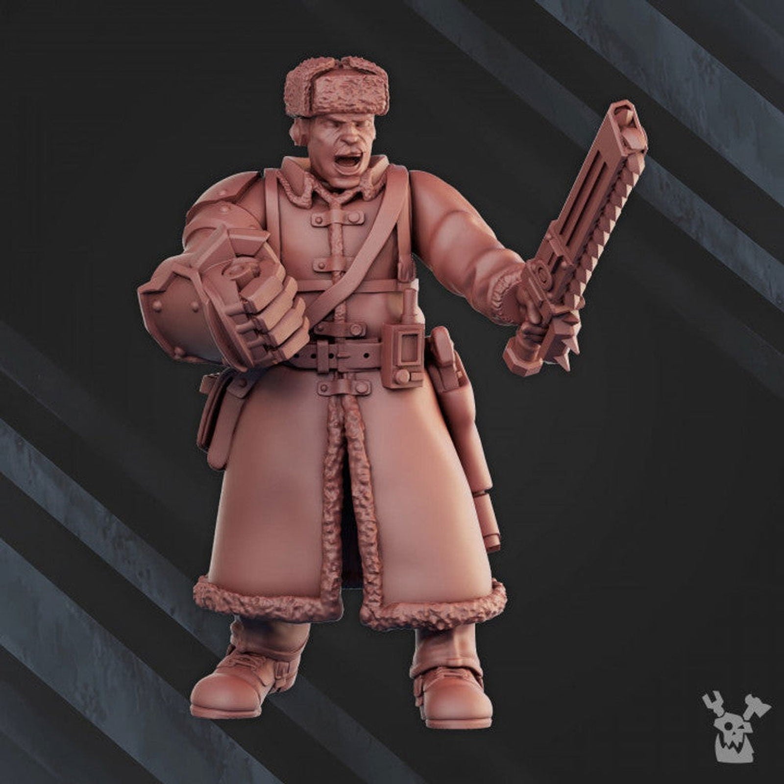 Frostborn Division Sergeant - The Printable Dragon