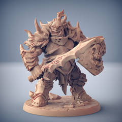 Frostmetal Ogre D - The Printable Dragon