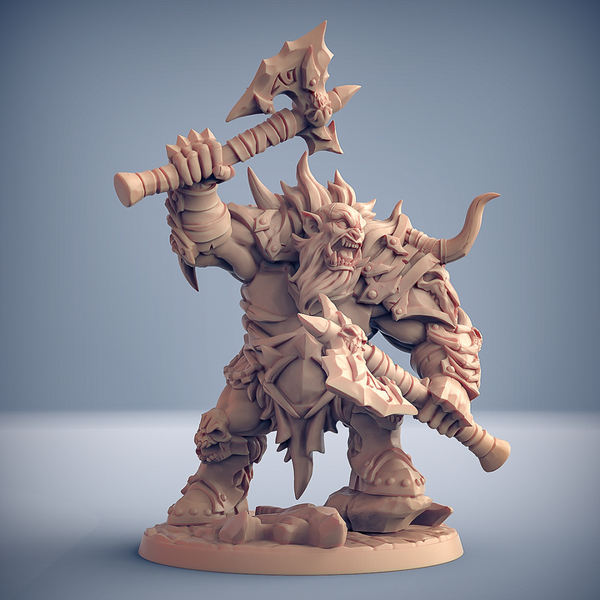 Frostmetal Ogre D - The Printable Dragon