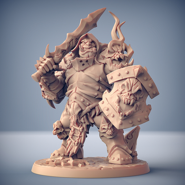 Frostmetal Ogre D - The Printable Dragon