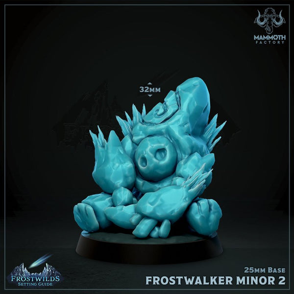 Frostwalker Minor 3D-printed model