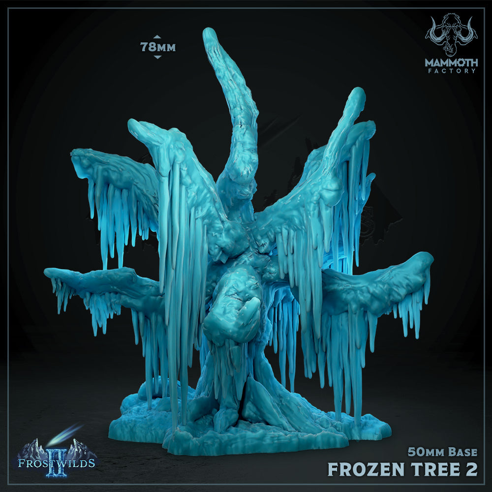 Frozen Tree 3D-printed model