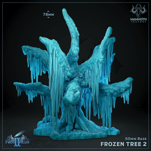 Frozen Tree 3D-printed model