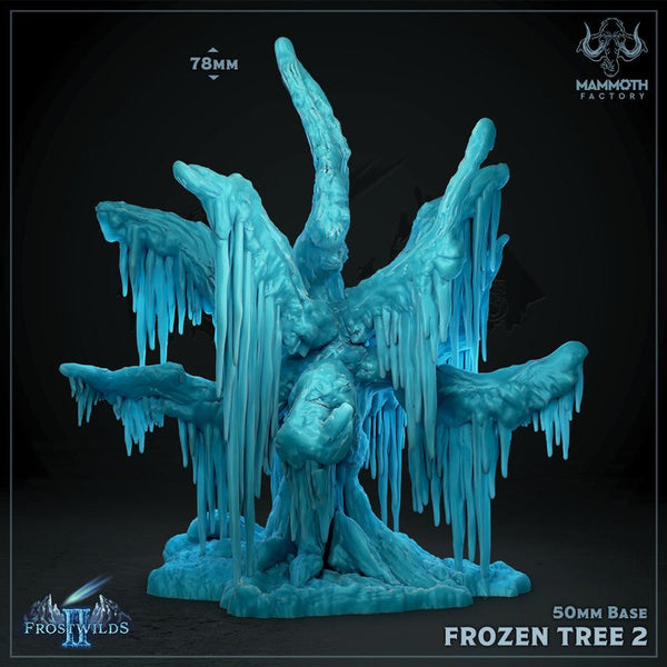 Frozen Tree 3D-printed model