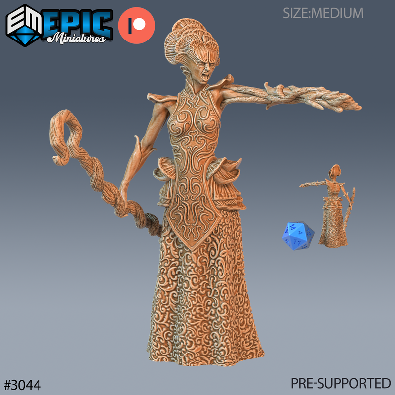 Fungi Demoness 3D-printed model
