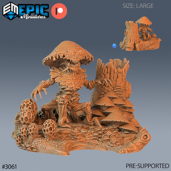 Fungus Tree 3D-printed model