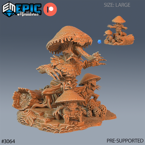 Fungus Tree - The Printable Dragon