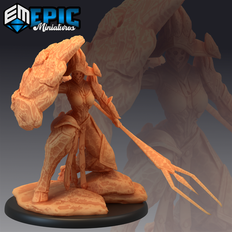 Gaia Maiden 3D-printed model