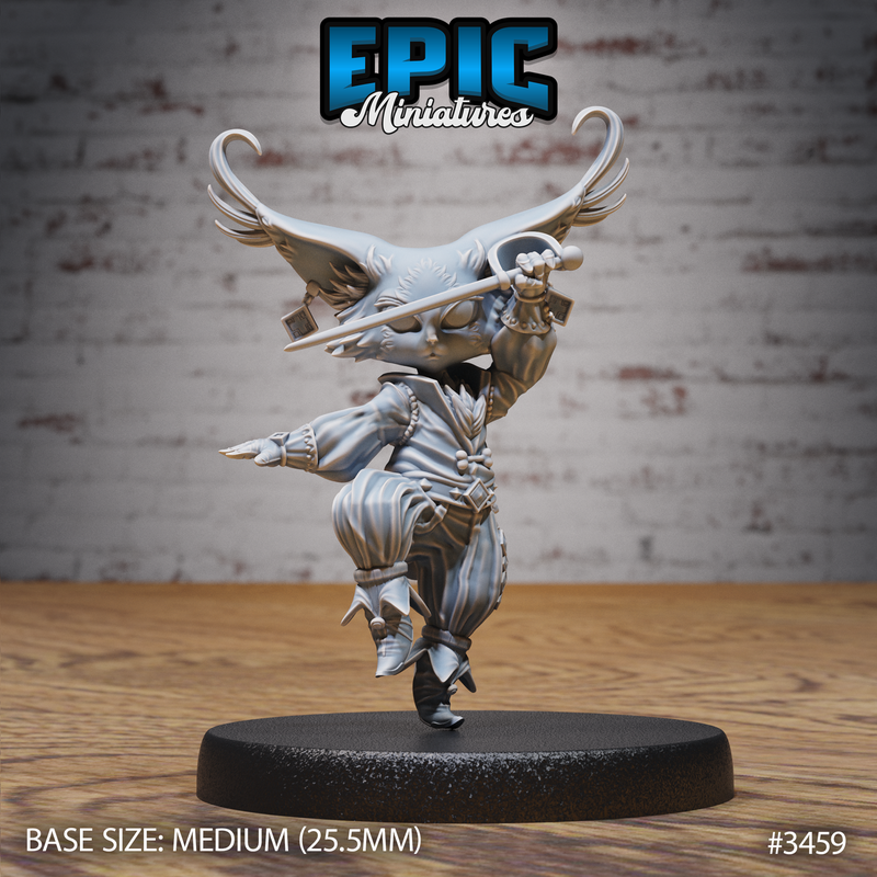 Gallant Cat 3D-printed model