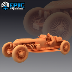 Gangster Car 3D-printed model