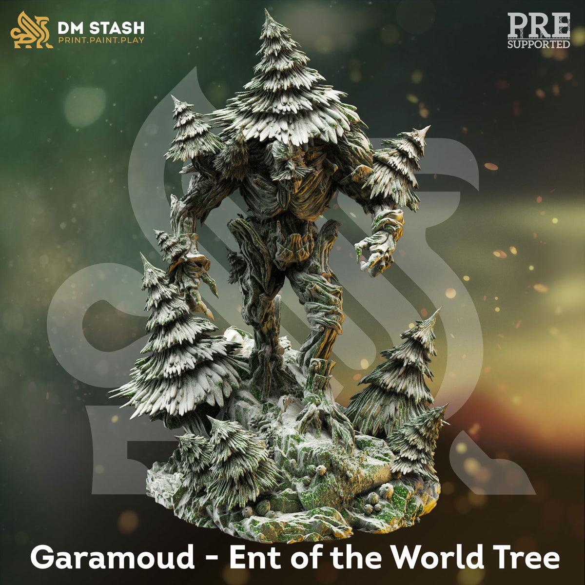 Garamoud - Ent of the World Tree - The Printable Dragon