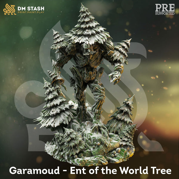 Garamoud - Ent of the World Tree - The Printable Dragon