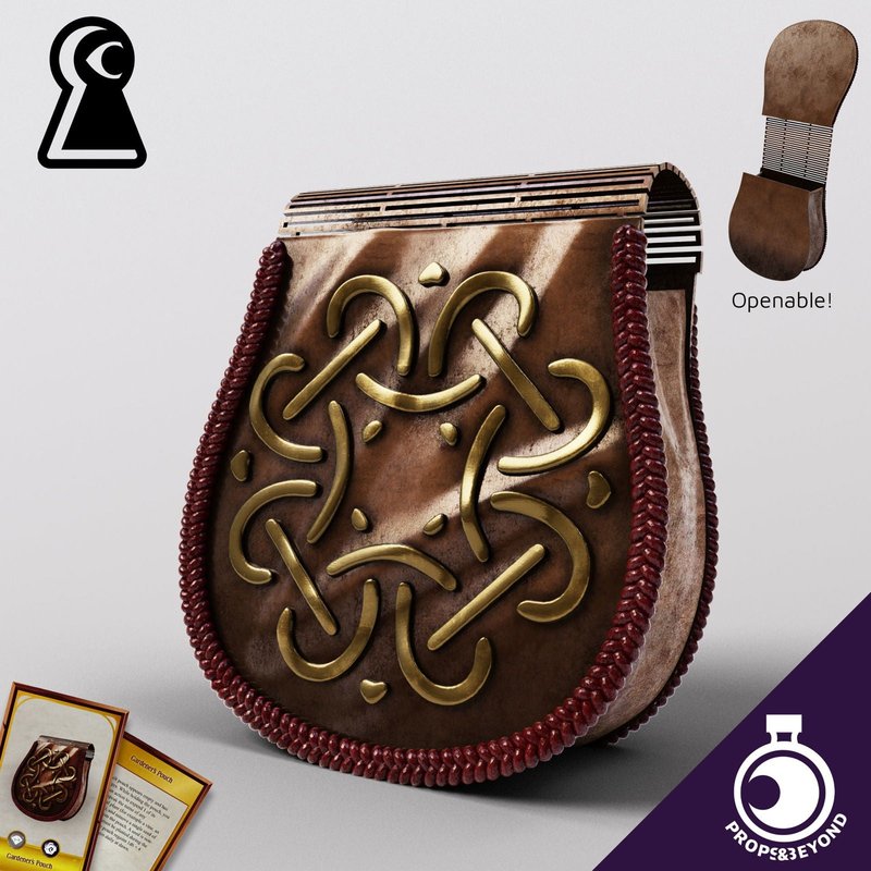 Garderner's Pouch 3D-printed model