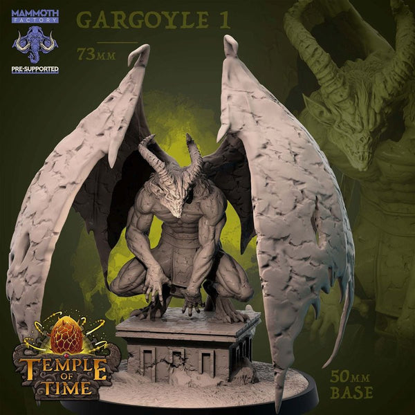 Gargoyle 3D-printed model
