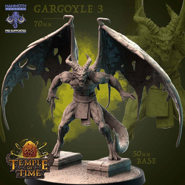Gargoyle 3D-printed model