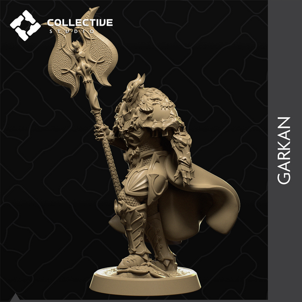 Garkan 3D-printed model