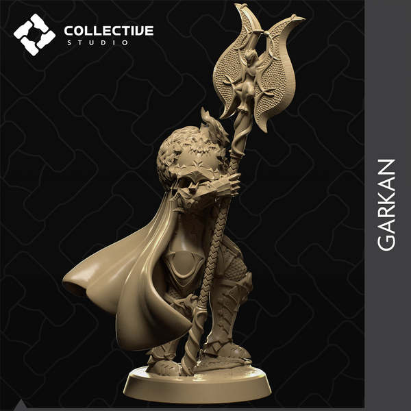Garkan 3D-printed model