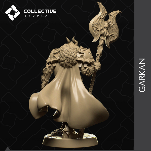 Garkan 3D-printed model