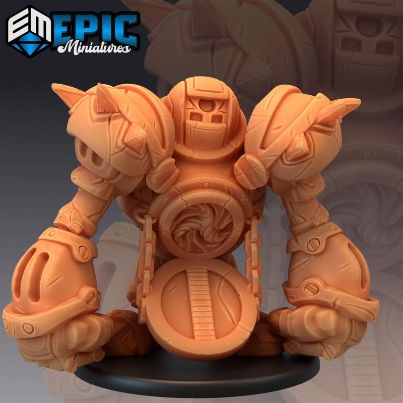 Gate Golem 3D-printed model
