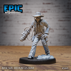 Gatling Artificer Sheriff 3D-printed model