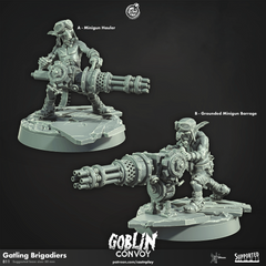 Gatling Brigadiers - The Printable Dragon