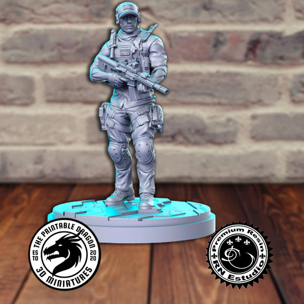 Gaz 3D-printed model