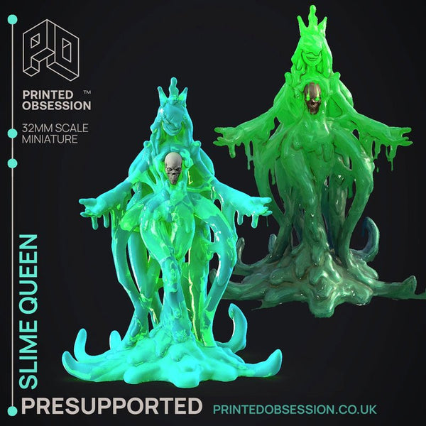 Gelatinous Queen 3D-printed model