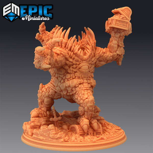 Gem Devourer 3D-printed model