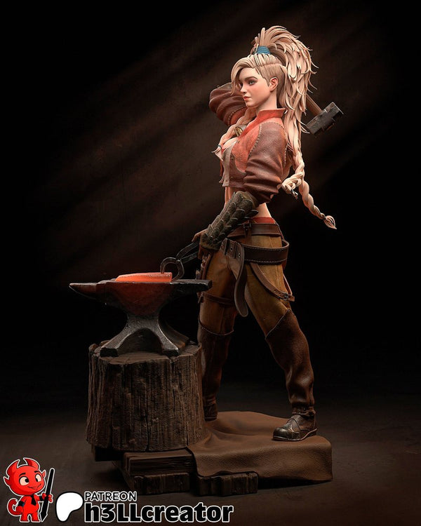Gemma 3D-printed model