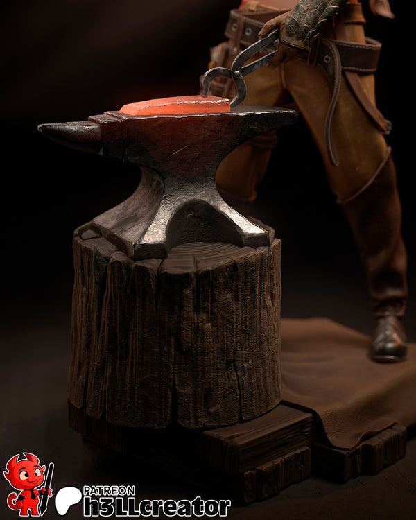 Gemma 3D-printed model