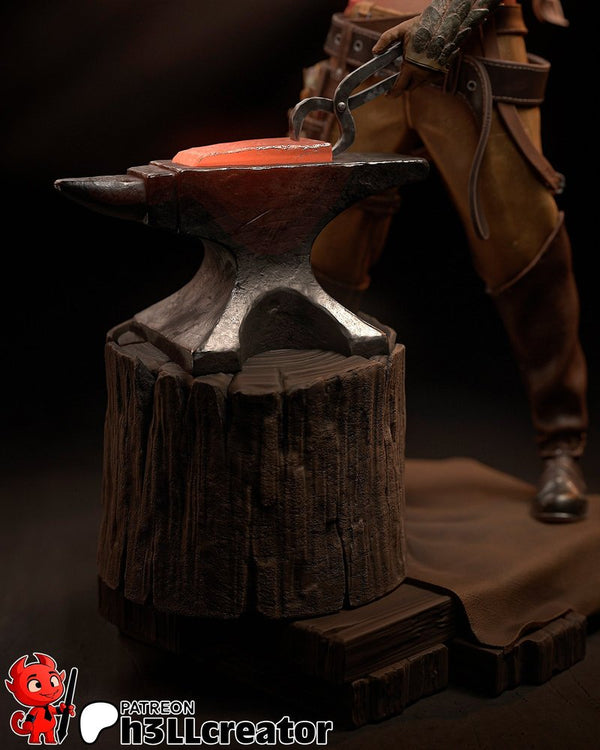 Gemma 3D-printed model