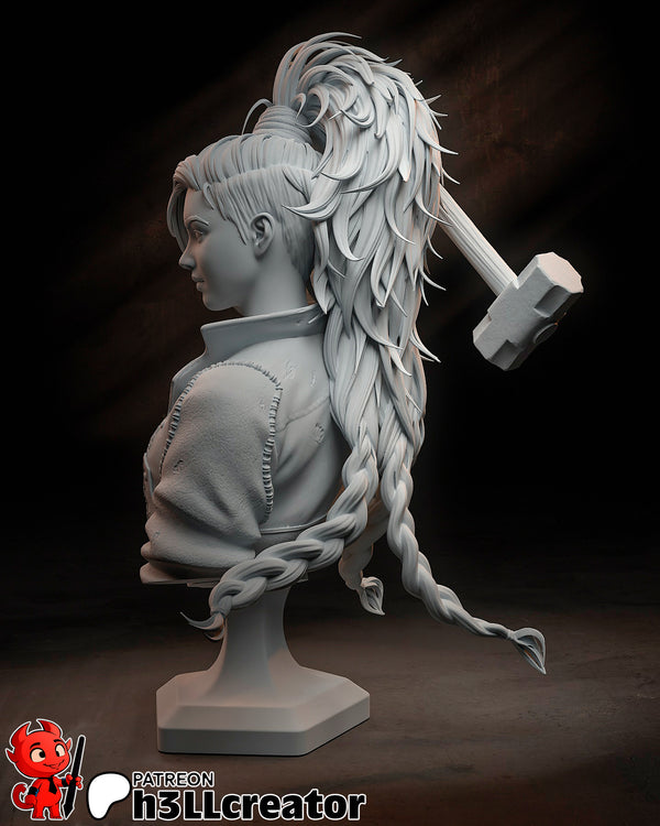 Gemma Bust 3D-printed model