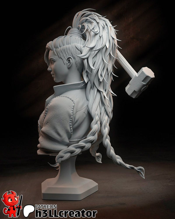 Gemma Bust 3D-printed model