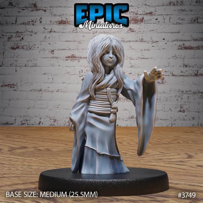Ghost GIrl 3D-printed model