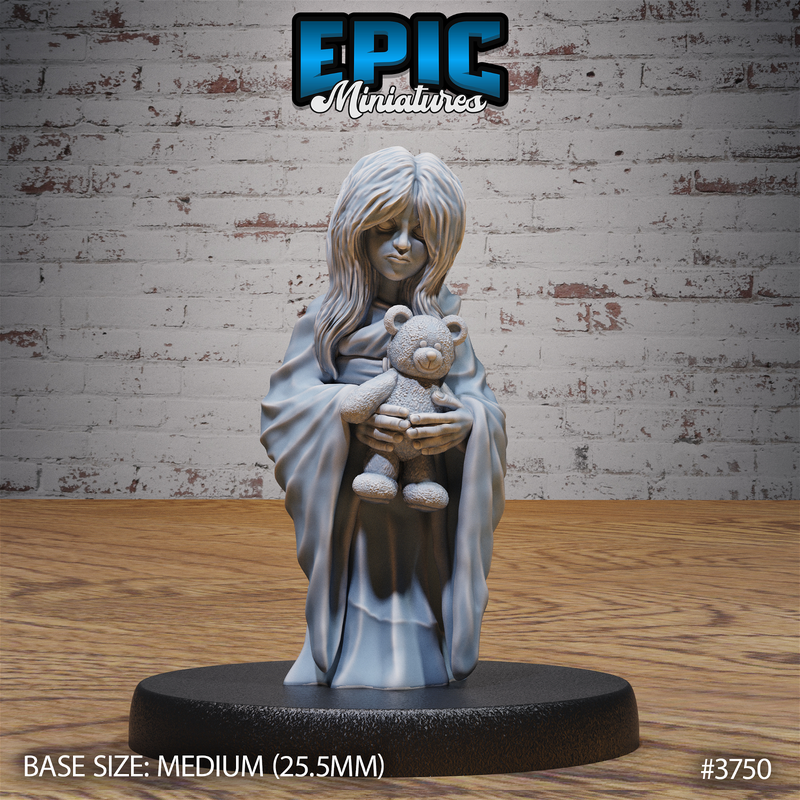 Ghost GIrl 3D-printed model