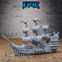 Ghost Ship Flying Dutchman - The Printable Dragon