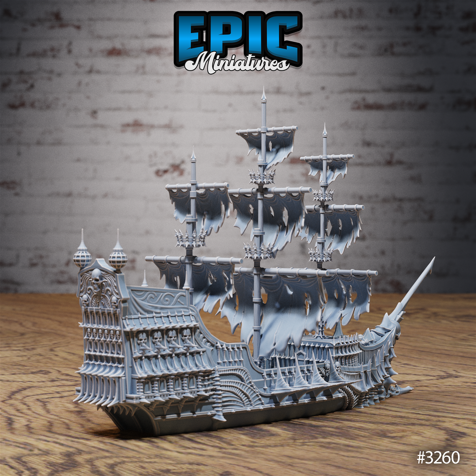 Ghost Ship Flying Dutchman - The Printable Dragon