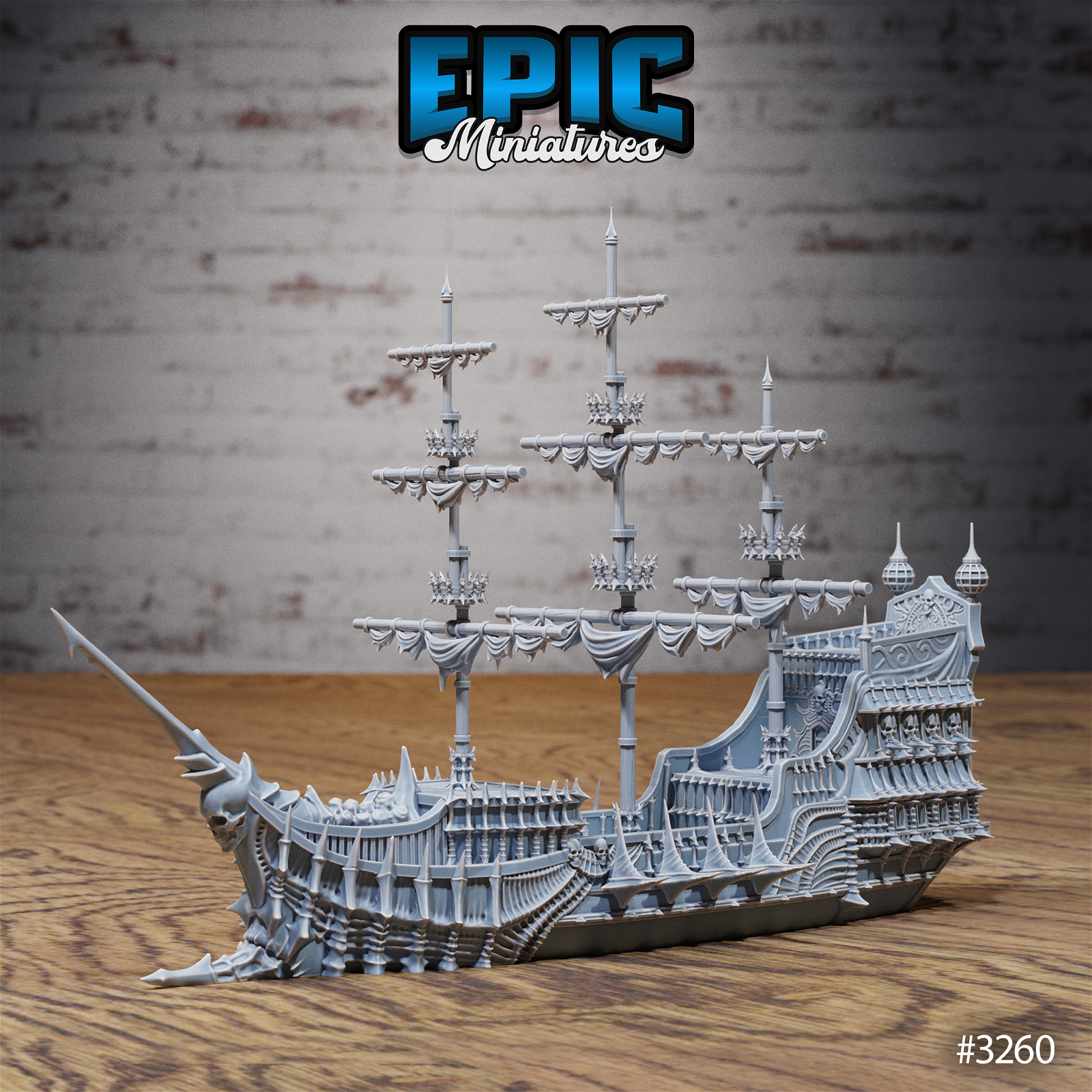 Ghost Ship Flying Dutchman - The Printable Dragon