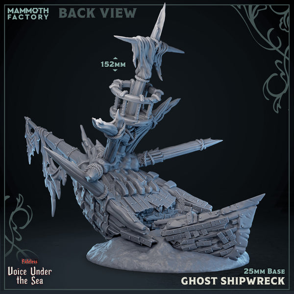 Ghost Shipwreck 3D-printed model