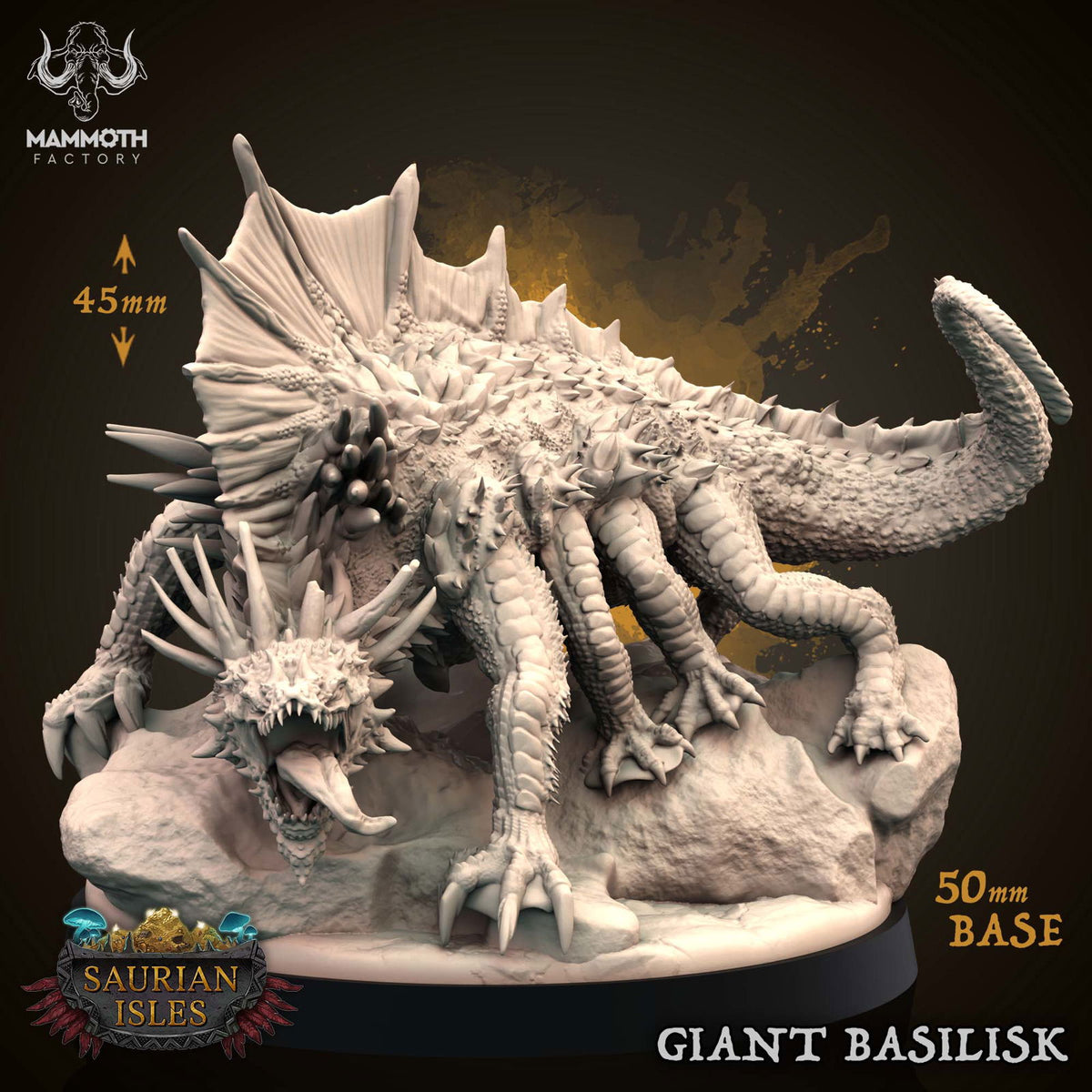 Giant Basilisk - The Printable Dragon