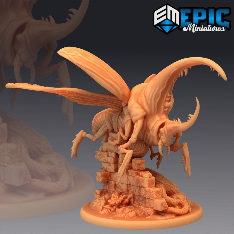 Giant Beetle 3D-printed model