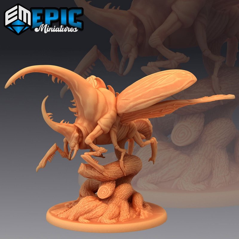 Giant Beetle 3D-printed model