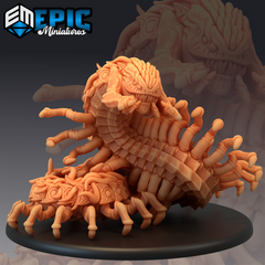 Giant Centipede 3D-printed model